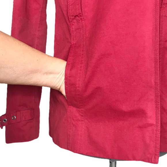 # LOFT Ann Taylor  Button Up Jacket Coat SZ 0 - Picture 6 of 8